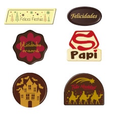 Figurines en chocolat
