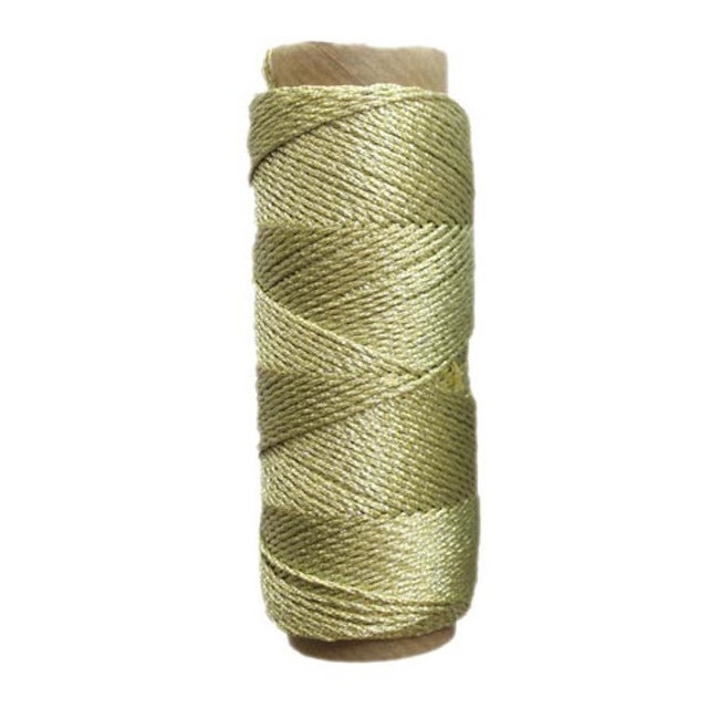 Fil pailleté de 3 brins torsadés de 50 g - Casasol