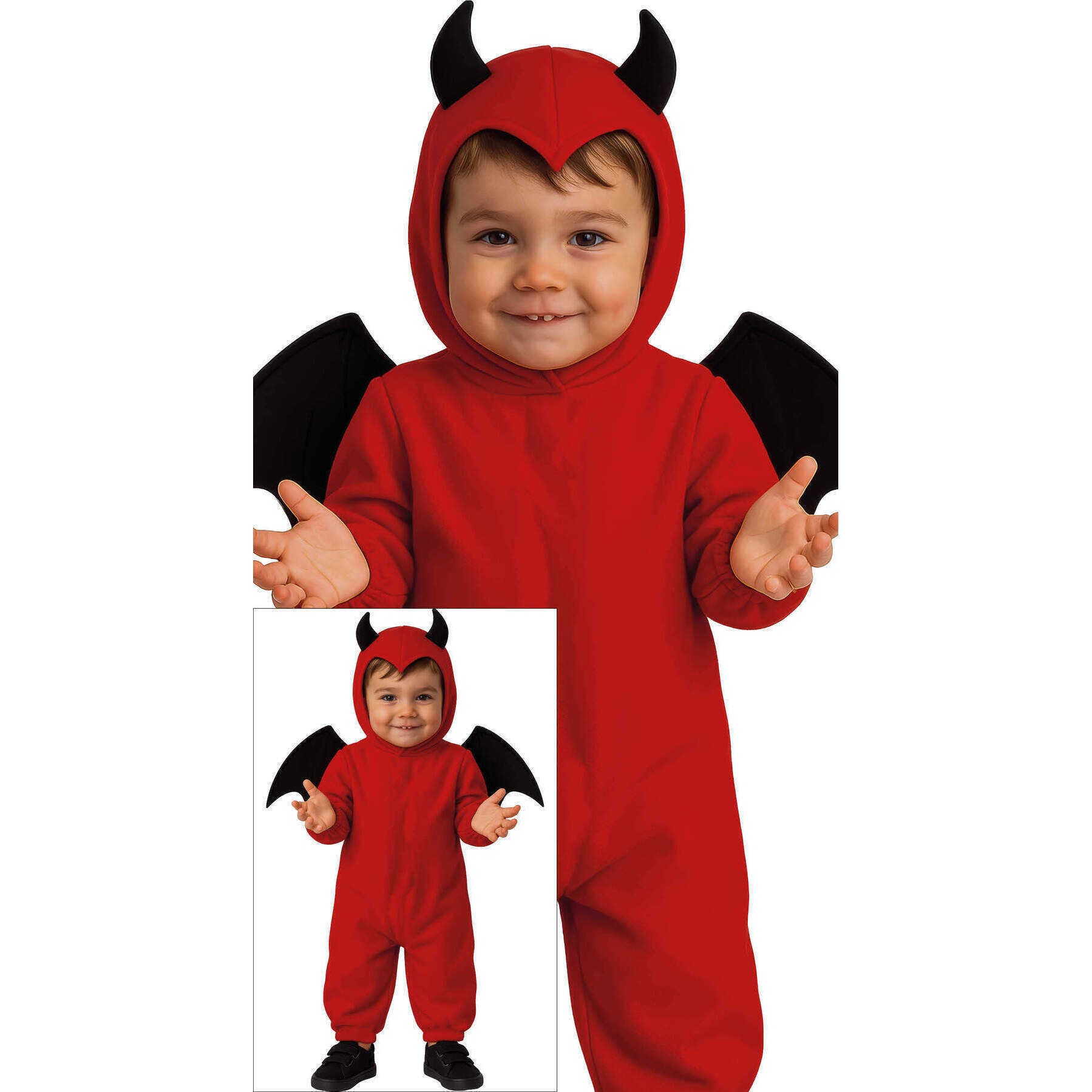 Costume de petit diable pour bébé - 2