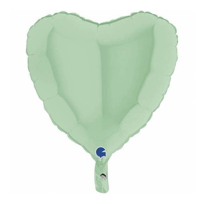Ballon coeur mat de 46 cm - Grabo