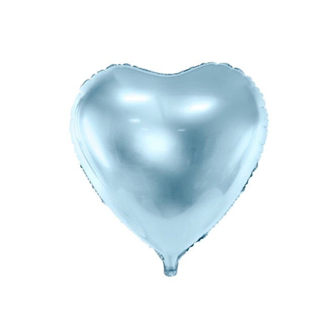 Ballon coeur coloré de 45 cm - PartyDeco - 1 unité