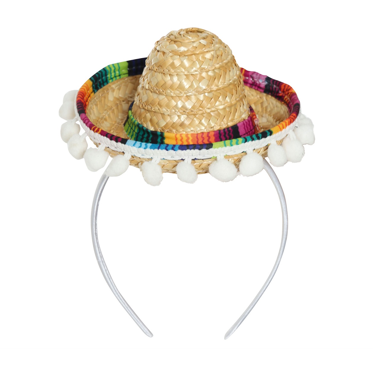Serre-tête avec mini chapeau mexicain - 2