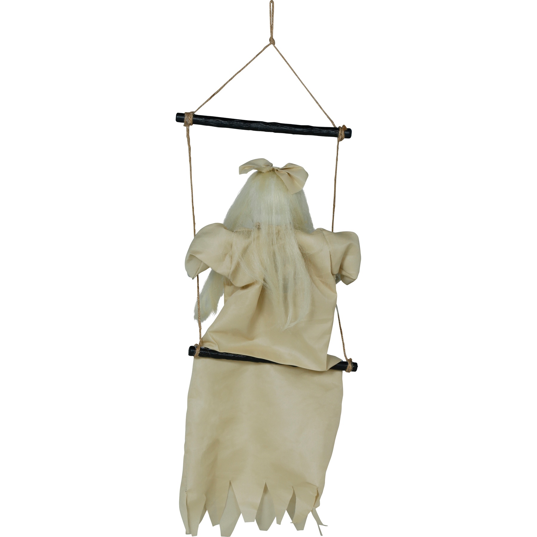 Pendentif de fille sur une balançoire avec lumière et son de 75 cm - 5