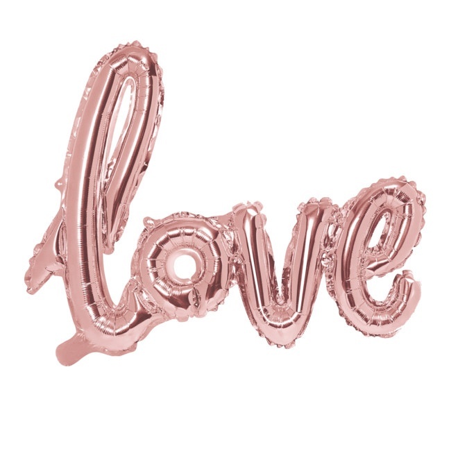 Ballon lettres Love de 73 x 59 cm - PartyDeco