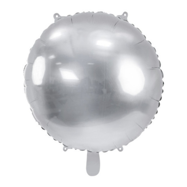 Ballon rond métallisé de 45 cm - Partydeco