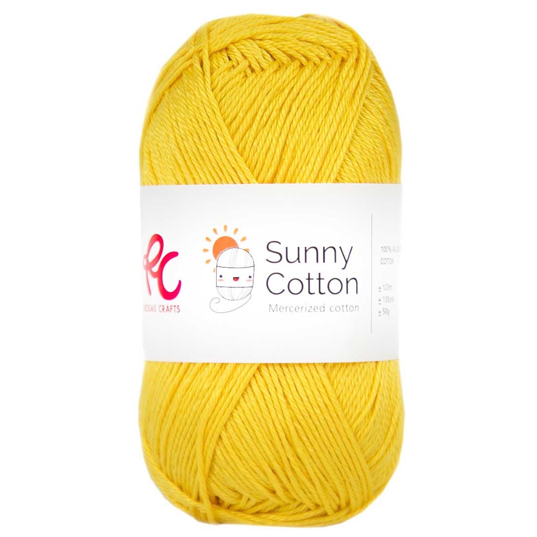 Sunny Cotton de 50 gr - Rosas Crafts