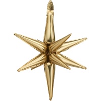 Ballon étoile 3D de 70 cm - 1 unité