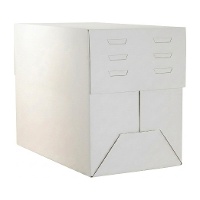 Boîte pour gâteau 30 x 25 x 20 cm - hauteur réglable jusqu'à 30 cm