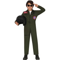 Costume de pilote de chasse enfant