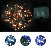 Guirlande lumineuse de 3,60 m à piles - 48 leds