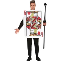 Déguisement de carte roi pour adulte