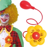 Fleur lance-eau pour clown