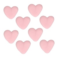 Figurines en sucre en forme de coeurs - FunCakes - 8 unités