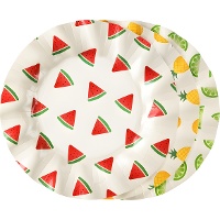 Assiettes Fruits Ø 20,5 cm - 6 unités