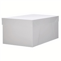 Boîte de 45 x 35 x 10 cm pour tarte rectangulaire - Hilarious