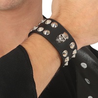 Bracelet avec tête de mort pour adulte