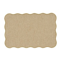 Set de table individuel 45 x 30 cm - style rustique - 1 unité