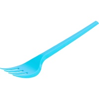 Fourchettes en plastique colorées de 16,5 cm - 25 unités