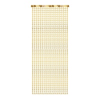 Rideau décoratif d'étoiles de 2,45 x 1 m