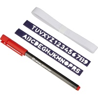 Kit de marquage de vêtements standard avec étiquettes - Prym