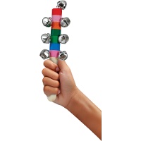 Hochet vertical à grelots