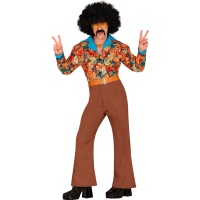 Costume disco des années 70 pour homme