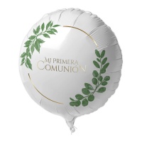 Ballon de Communion Feuilles de 45 cm