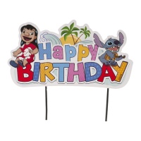 Topper pour gâteau de Stitch