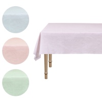 Nappe de 1,80 x 1,20 m en couleurs claires - 1 unité