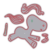 Matrice de découpe licorne Zag - Misskuty - 5 unités