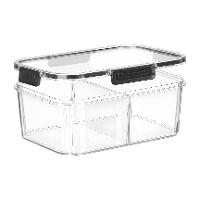 Tupper de 3,3 L avec compartiment hermétique - 1 unité