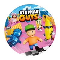 Assiettes Stumble Guys 23 cm - 8 unités