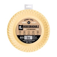 Assiettes en carton coloré de 20 cm - 10 unités