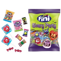 Sac de bonbons d'Halloween - emballage individuel - Fini Scary party halloween - 180 g