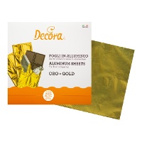 Feuilles pour emballer les tablettes de chocolat de 20 x 20 cm - Décorez - 150 unités