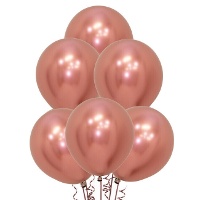 Ballons en latex de 45 cm métallisés reflex - Sempertex - 15 unités