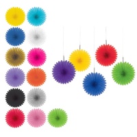 Pendentif éventail de 15 cm - 5 unités