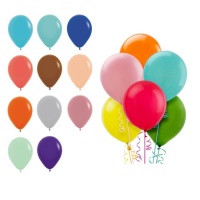 Ballons en latex de 30 cm unis - Sempertex - 12 unités