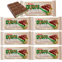 Chocolat fourré de pâte pismaniye et pistaches de 51 gr - 6 unités