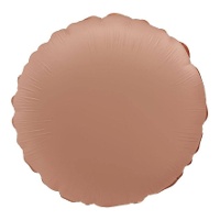 Ballon rond de 45 cm en couleurs mates - 1 unité