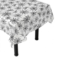 Nappe avec toile d'araignée noire de 2,50 x 1,35 m