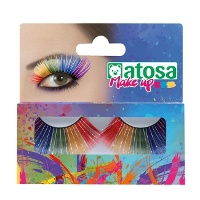 Faux cils colorés