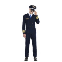Déguisement de pilote d'avion pour homme
