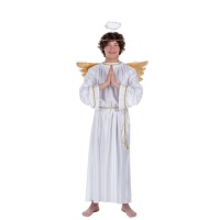Costume d'ange avec ailes dorées pour homme