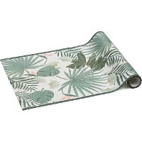 Chemin de table 40 cm feuilles tropicales - 5 m