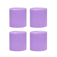 Papier crépon de 10 m - 4 unités