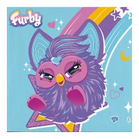 Serviettes Furby de 16,5 x 16,5 cm - 20 unités