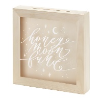 Tirelire en bois 