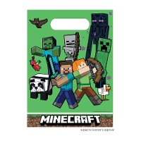 Sacs Minecraft - lot de 6