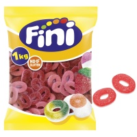 Anneaux de fraise avec sucre - Fini - 1 kg